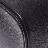 CHANEL Chanel vertical Vanity Black Gold Bracket Ladies Caviar Skin Handbag AB Rank used Ginzo