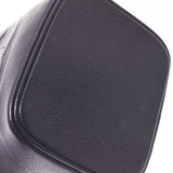 CHANEL Chanel vertical Vanity Black Gold Bracket Ladies Caviar Skin Handbag AB Rank used Ginzo