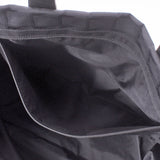 CHANEL Chanel Neutral Line Tote MM Black Unisex Nylon/Leather Handbag AB Rank used Ginzo