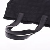 CHANEL Chanel Neutral Line Tote MM Black Unisex Nylon/Leather Handbag AB Rank used Ginzo