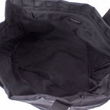 CHANEL Chanel Neutral Line Tote MM Black Unisex Nylon/Leather Handbag AB Rank used Ginzo