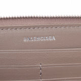 BALENCIAGA Balenciaga Long Wallet Light Brown 594290 Ladies Calf Long Wallet Unused Ginzo