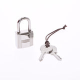 HERMES Hermes Picotan Lock MM Rouge Glass (Red) Silver Bracket □ Q -engraved (around 2013) Ladies Toryon Lemance Handbag AB Rank Used Ginzo