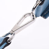 HERMES Hermes Evrin 3 GM Blue Jean Silver Bracket □ N engraved (around 2010) Unisex Toryon Remance Shoulder Bag B Rank used Ginzo