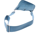 HERMES Hermes Evrin 3 GM Blue Jean Silver Bracket □ N engraved (around 2010) Unisex Toryon Remance Shoulder Bag B Rank used Ginzo