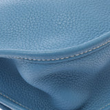 HERMES Hermes Evrin 3 GM Blue Jean Silver Bracket □ N engraved (around 2010) Unisex Toryon Remance Shoulder Bag B Rank used Ginzo