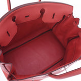 HERMES Hermes Birkin 40 Bougainville (red) Silver metal □ O engraved (around 2011) Unisex Toryon Lemance Handbag AB Rank Used Ginzo