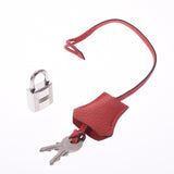 HERMES Hermes Birkin 40 Bougainville (red) Silver metal □ O engraved (around 2011) Unisex Toryon Lemance Handbag AB Rank Used Ginzo