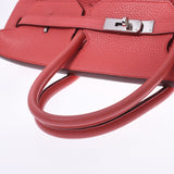 HERMES Hermes Birkin 40 Bougainville (red) Silver metal □ O engraved (around 2011) Unisex Toryon Lemance Handbag AB Rank Used Ginzo