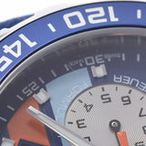 TAG HEUER TAG HEY Formula 1 Chronography Gulf Racing Special Caz101n男士SS/皮革表格石英蓝色表盘排名二手Ginzo