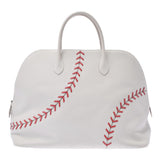 HERMES エルメス ボリード 47 パールグレー シルバー金具 C刻印(2018年頃) ユニセックス エバーカラー ハンドバッグ Aランク 中古 銀蔵