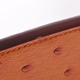 爱马仕爱马仕（Hermes Hermes Birkin）35橙色金支架□h雕刻（2004年左右）中性鸵鸟手袋均使用了Ginzo