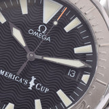 OMEGA オメガ シーマスター 300 アメリカズカップ  2533.50 メンズ WG/SS 腕時計 自動巻き 黒文字盤 Aランク 中古 銀蔵