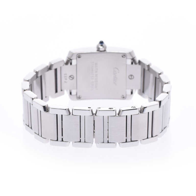 Cartier Cartier Tank Francis SM W51008Q3女士SS观看石英象牙表盘