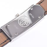 爱马仕爱马仕（Hermes Hermes）Keleadu Duble Tour KT1.210女士SS/Leather Watch Quartz白色表盘