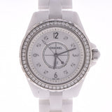 香奈儿香奈儿（Chanel Chanel）J12 33mm bezel钻石8p钻石H3110男士白色陶瓷/ss Watch Quartz White Dial A RANS使用Ginzo