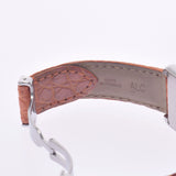 Cartier Cartier Tank Solo SM W1019455 Ladies SS/Leather Watch Quartz Orange Dial A Rank Used Ginzo