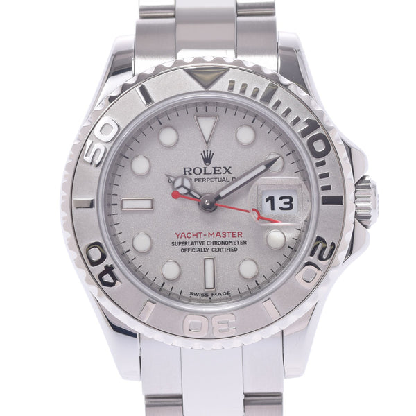 ROLEX Rolex Yacht Master Loresium 169622 Ladies PT/SS Watch Automatic Silver Dial A Rank used Ginzo