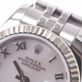 ROLEX ロレックス デイトジャスト 179174 レディース SS/WG 腕時計 自動巻き ピンクシェル文字盤 Aランク 中古 銀蔵
