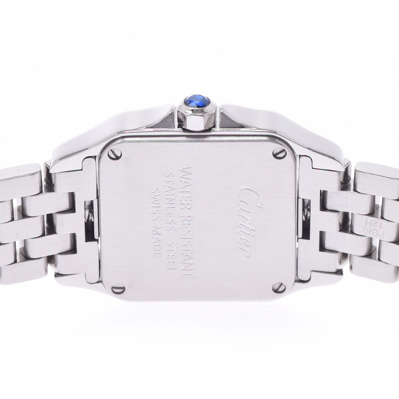 Cartier Cartier Santos Dumoiselle SM W25064Z5 Ladies SS Watch Quartz Silver Dial A Rank used Ginzo