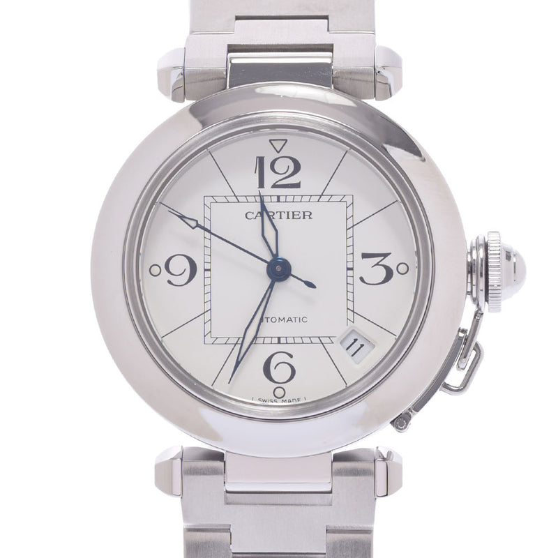 カルティエ 腕時計 パシャC W31074M7 SS 白