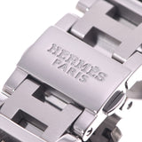 爱马仕爱马仕（Hermes Hermes）clipper Chrono CL1.310女士SS Watch Quartz White Dial A RANS使用Ginzo