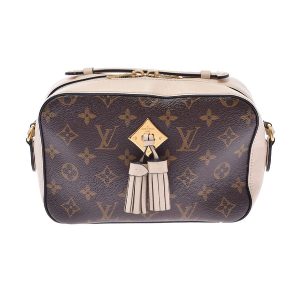 LOUIS VUITTON Louis Vuitton Monogram Santon Ju Clame/Brown M43559 Ladies Monogram Canvas Shoulder Bag B Rank Used Ginzo