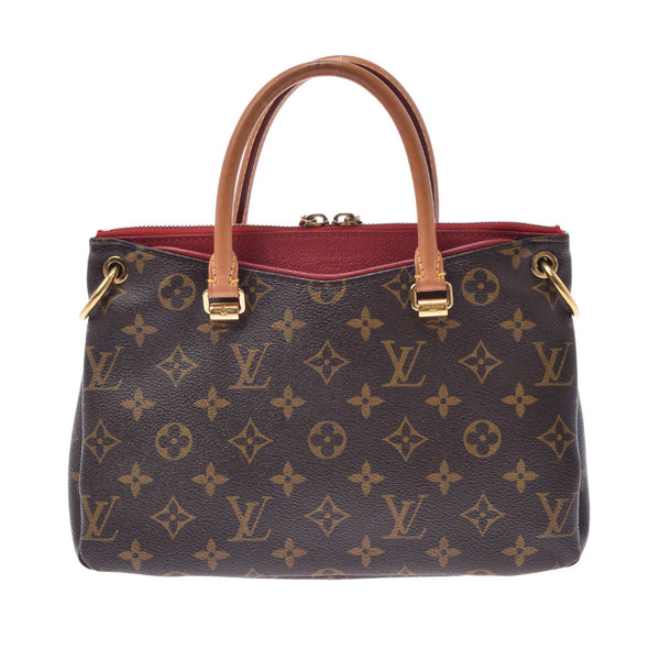 LOUIS VUITTON Louis Vuitton Monogram Palas BB 2WAY Shoulder Bag Three Slose M41241 Ladies Monogram Canvas Handbag AB Rank Used Ginzo
