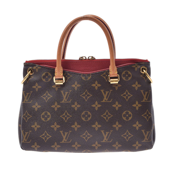 路易威顿路易斯·维顿（Louis Vuitton）Monogram Palas BB 2Way肩带三块SLOSE M41241女士会标帆布帆布AB AB级二手Ginzo