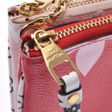 LOUIS VUITTON Louis Vuitton Monogram Giant Pochette Double Zip Red/Pink M67561 Ladies Monogram Canvas Shoulder Bag A Rank Used Ginzo
