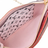 LOUIS VUITTON Louis Vuitton Monogram Giant Pochette Double Zip Red/Pink M67561 Ladies Monogram Canvas Shoulder Bag A Rank Used Ginzo