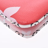 LOUIS VUITTON Louis Vuitton Monogram Giant Pochette Double Zip Red/Pink M67561 Ladies Monogram Canvas Shoulder Bag A Rank Used Ginzo