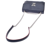 LOUIS VUITTON Louis Vuitton My Rock Me Chain Marine Louge (Navy) M53196 Ladies Leather Shoulder Bag A Rank used Ginzo