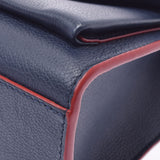 LOUIS VUITTON Louis Vuitton My Rock Me Chain Marine Louge (Navy) M53196 Ladies Leather Shoulder Bag A Rank used Ginzo