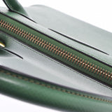 HERMES Hermes Bored 31 2way Bag Green Gold Bracket □ E Engraved (around 2001) Ladies Kushbel Handbag A Rank Used Ginzo