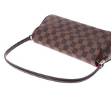 LOUIS VUITTON ルイヴィトン ダミエ レコレーター ブラウン N51299 レディース ダミエキャンバス レザー ハンドバッグ Aランク 中古 銀蔵