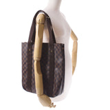 路易·威登（Louis Vuitton）路易·威登（Louis Vuitton）达米尔·卡瓦布（Damier Cabbab）brow brown n52006女用damier canbus手提袋b级二手ginzo