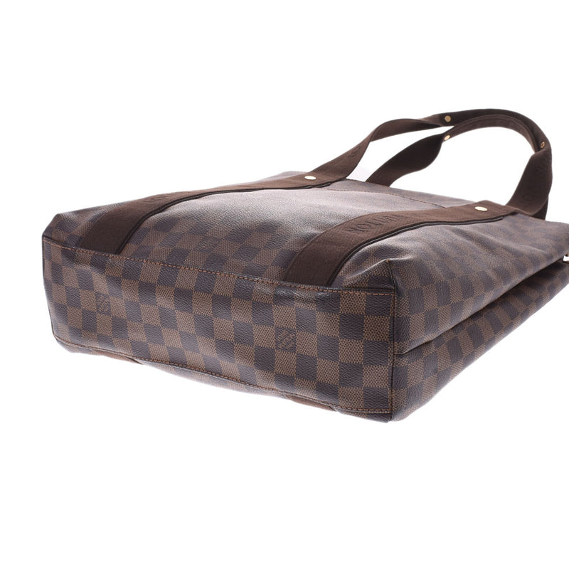 LOUIS VUITTON ルイヴィトン ダミエ カバボブール ブラウン N52006 ユニセックス ダミエキャンバス トートバッグ Bランク 中古 銀蔵