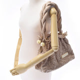 路易威顿路易斯·维顿（Louis Vuitton）路易·威登（Louis Vuitton）会标Olamp Stratus PM米色M95369女士皮革一个肩袋B等级使用Ginzo