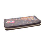 路易威顿路易斯·维顿（Louis Vuitton）会标Zippy Wallet Vivienne Limited Fuchsha M69750女用式会标帆布钱包钱包新二手Ginzo