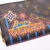 路易威顿路易斯·维顿（Louis Vuitton）会标Zippy Wallet Vivienne Limited Fuchsha M69750女用式会标帆布钱包钱包新二手Ginzo