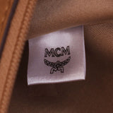 MCM MCM Eem Backpack Studs Beige Unisex Leather Backpack Daypack AB Rank used Ginzo