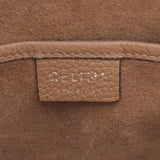 Celine Celine Ragage Nano Shopper 2way Bag Beige 168243女士小腿手提包B等级用Ginzo