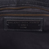 BALENCIAGA Balenciaga The City 2WAY Black 115748 Ladies Leather Handbag B Rank used Ginzo