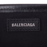 BALENCIAGA Balenciaga Navy Bass XS 2way Bag Leopard 390346 Ladies canvas/leather handbag A rank used Ginzo