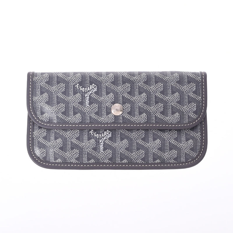 Goyard Goyal Saint -lui PM灰色男女unise pvc/皮包袋