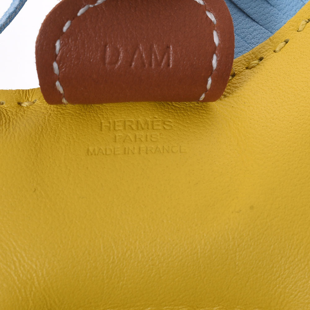 エルメスロデオ PM ジョーヌナプル/ゴールド/セレステ D刻印(2019年頃