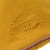 HERMES Hermes Polon Yellow Unisex Canvas Shoulder Bag AB Rank used Ginzo
