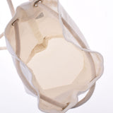 HERMES Hermes Sack Marine Mini Bag with Silver Bracket Unisex Canvas Shoulder Bag AB Rank Used Ginzo
