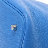 HERMES Hermes Picotan Lock MM Bluez Bal Silver Bracket X engraved (around 2016) Ladies Toryon Lemance Handbag AB Rank Used Ginzo